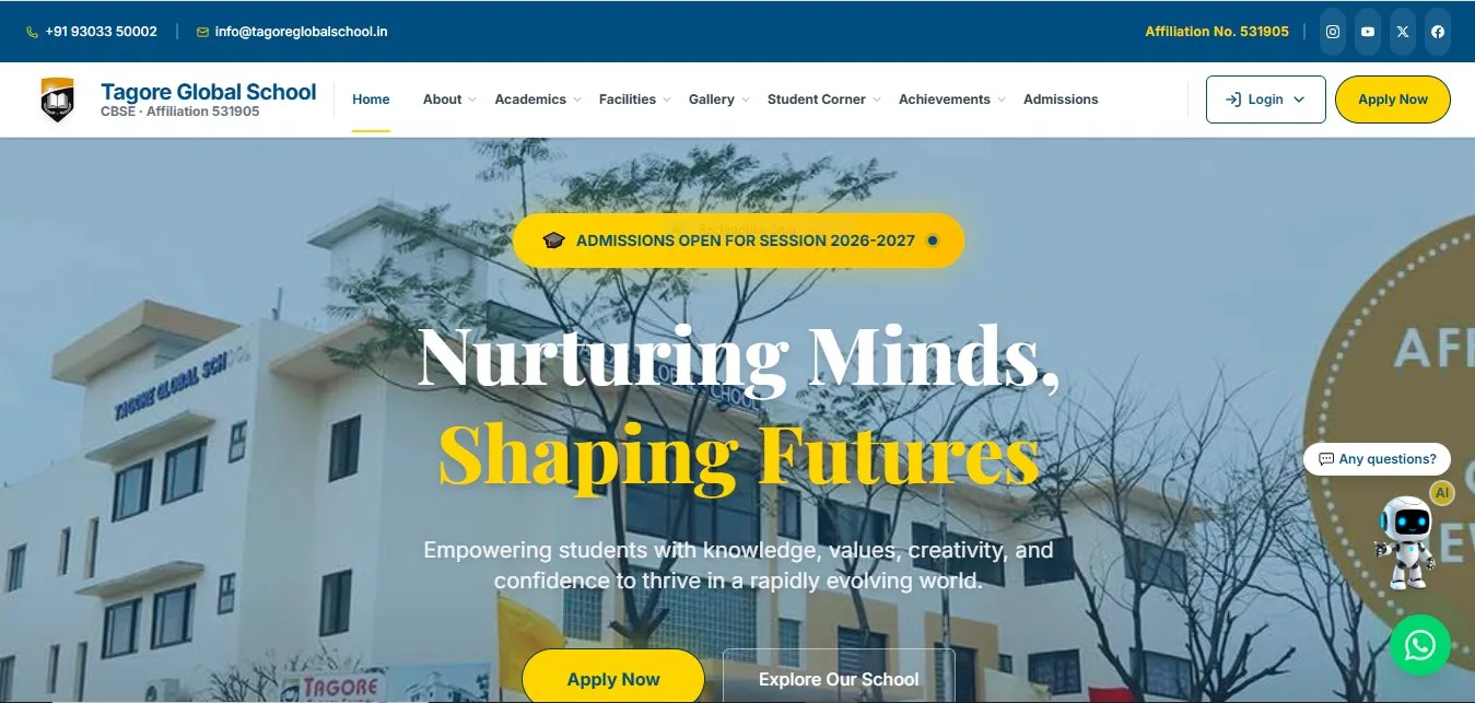 Tagore Global School screenshot 1